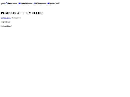 Baking/Pumpkin Apple Muffins/pammainpage screenshot