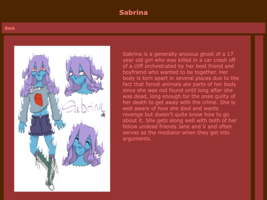 Sabrina screenshot