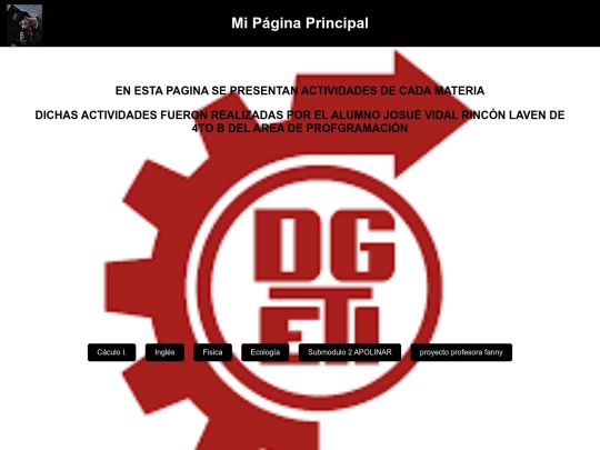 pagina screenshot