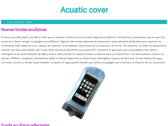 blog screenshot