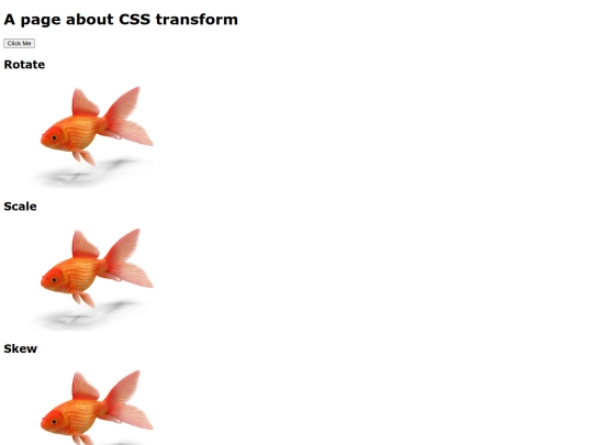 transform screenshot