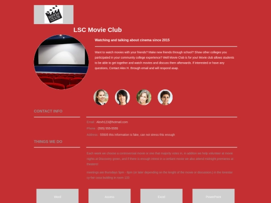 Movie_club screenshot