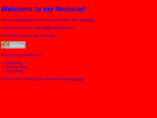page screenshot