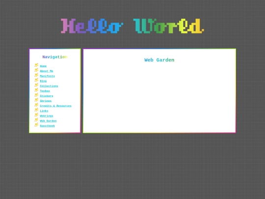 webgarden screenshot