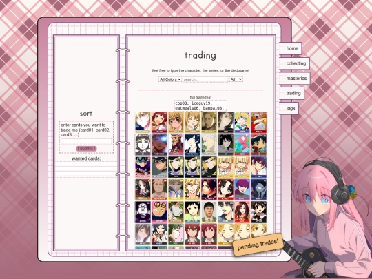 --colors/trading screenshot