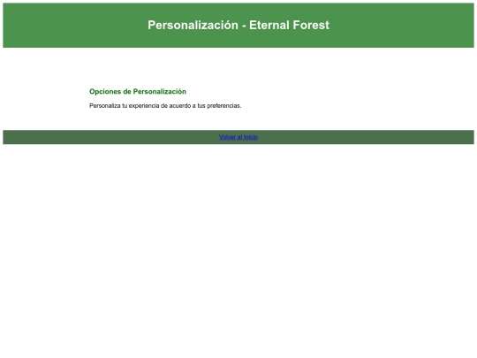 personalizacion screenshot