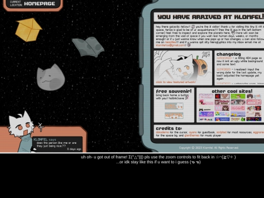 homepage screenshot