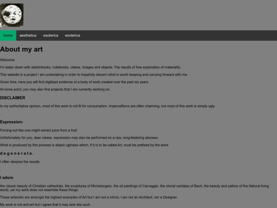 aboutmyart screenshot