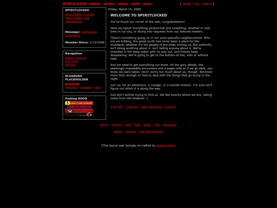 index screenshot