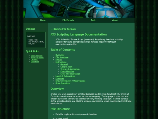 fileformat-ats screenshot