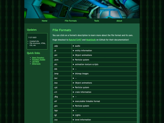 fileformat screenshot