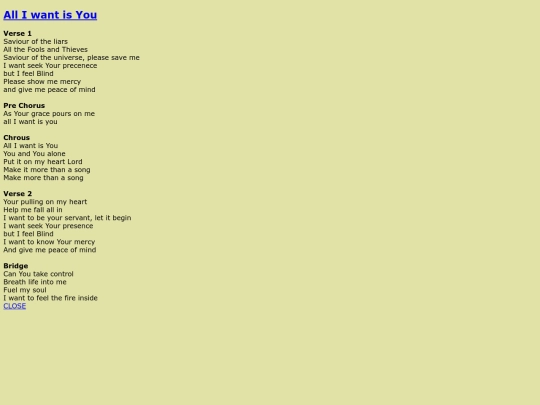 AllIWantIsYou screenshot