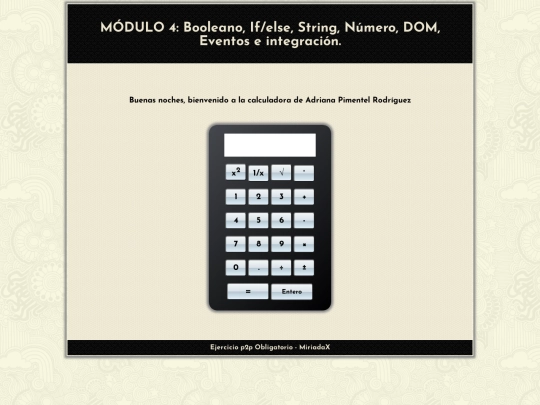 calculadora screenshot
