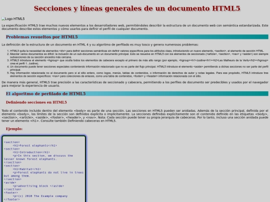 pag/sec_lin_gen_html5 screenshot