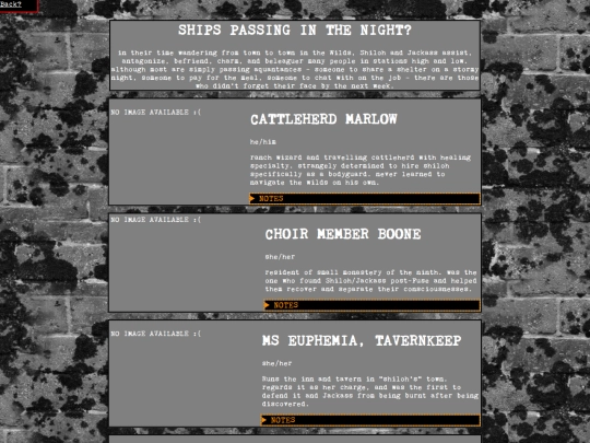 originals/townspeople screenshot