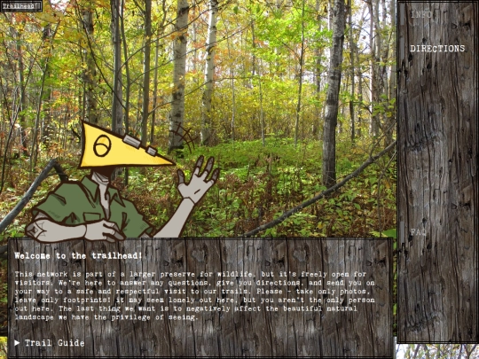 woodsinfo screenshot