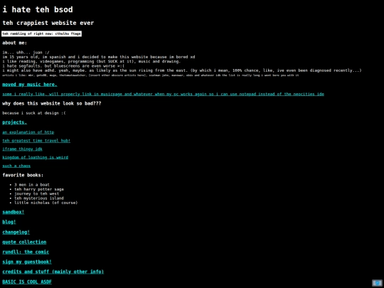 aisuxxgtfoimnotlettingyouscrapemysite screenshot