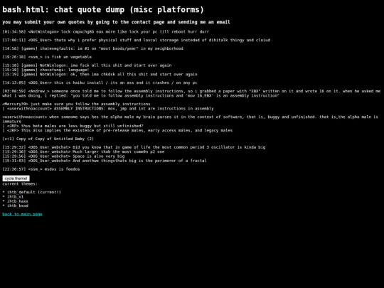 bash screenshot