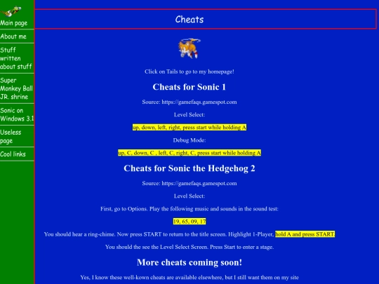 page screenshot