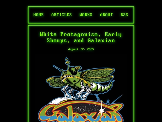articles/galaxian screenshot