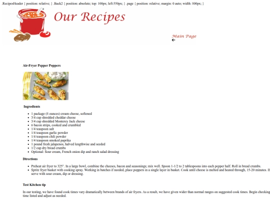 Air-Fryer Pepper Poppers screenshot