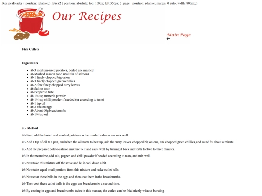 Fish Cutlets screenshot
