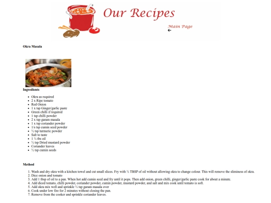 Okra Masala screenshot