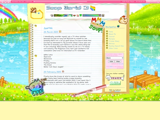 journal screenshot