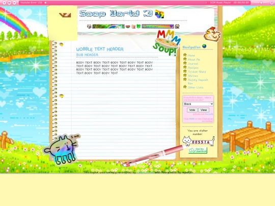 mytemplate screenshot