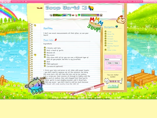 recipes screenshot