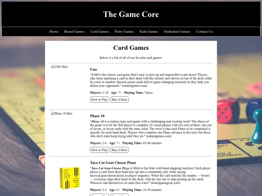 CardGames screenshot