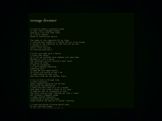 journals/asandybeach2/teendreamer screenshot