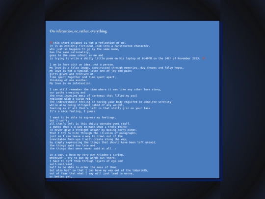 journals/inaforest/On infatuation screenshot