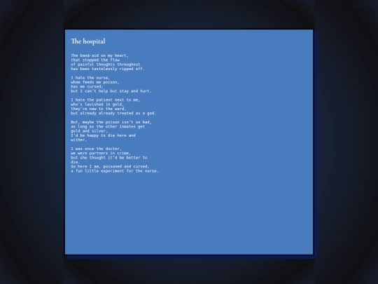 journals/inaforest/The hospital screenshot