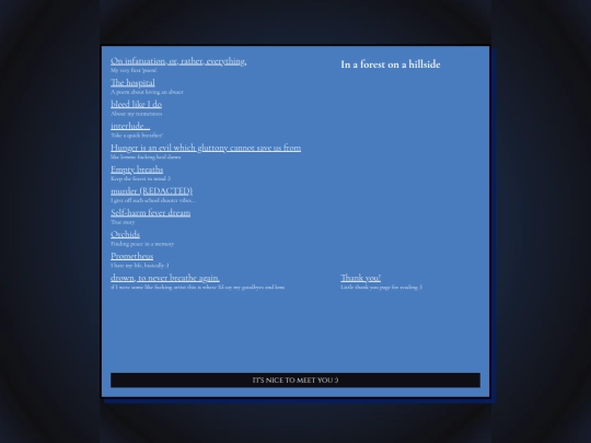pages/poems screenshot