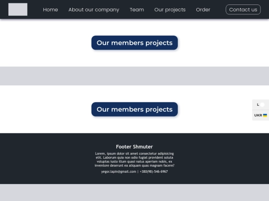 projects screenshot