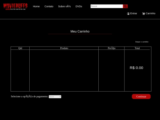 js/carrinho screenshot