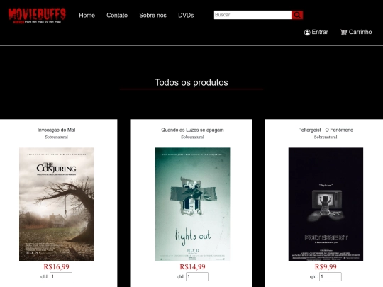 paginas/DVDs screenshot