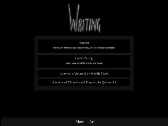 blog screenshot