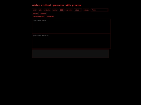 richtext screenshot