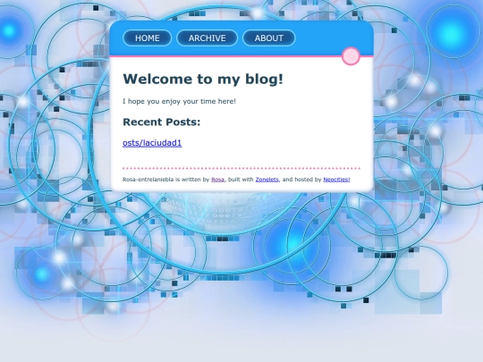 blog screenshot