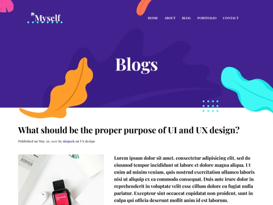 blog-single screenshot