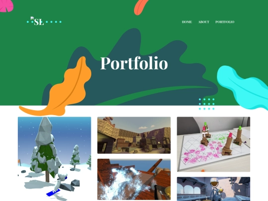 portfolio screenshot