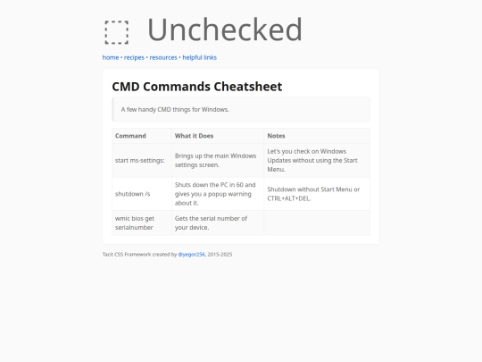 resources/cmd-keys screenshot