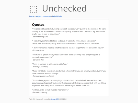 resources/quotes screenshot