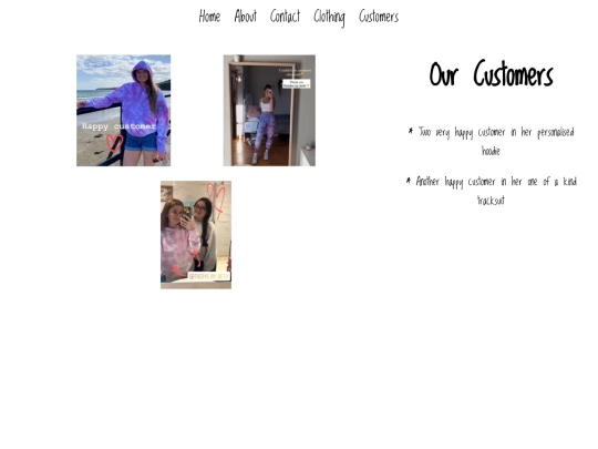 Customers screenshot