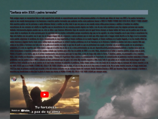 Relatos de vida/confianzaentreelpadreeternodelcieloydetodolugarypadresterrenales screenshot