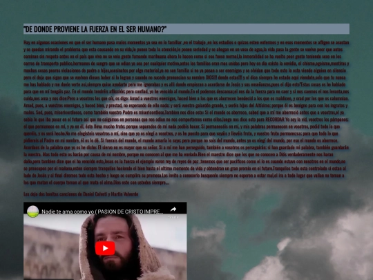 Relatos de vida/dedondedebevenirlafuerza screenshot
