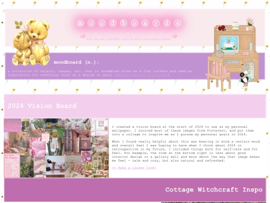 mystuff/moodboards screenshot