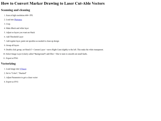 vectorforlaser screenshot